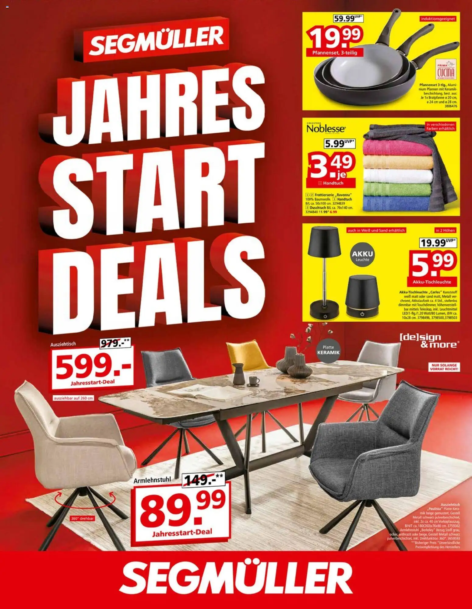 Vorschau von dem Prospekt des Geschäftes Segmüller, gültig ab dem 10.01.2026