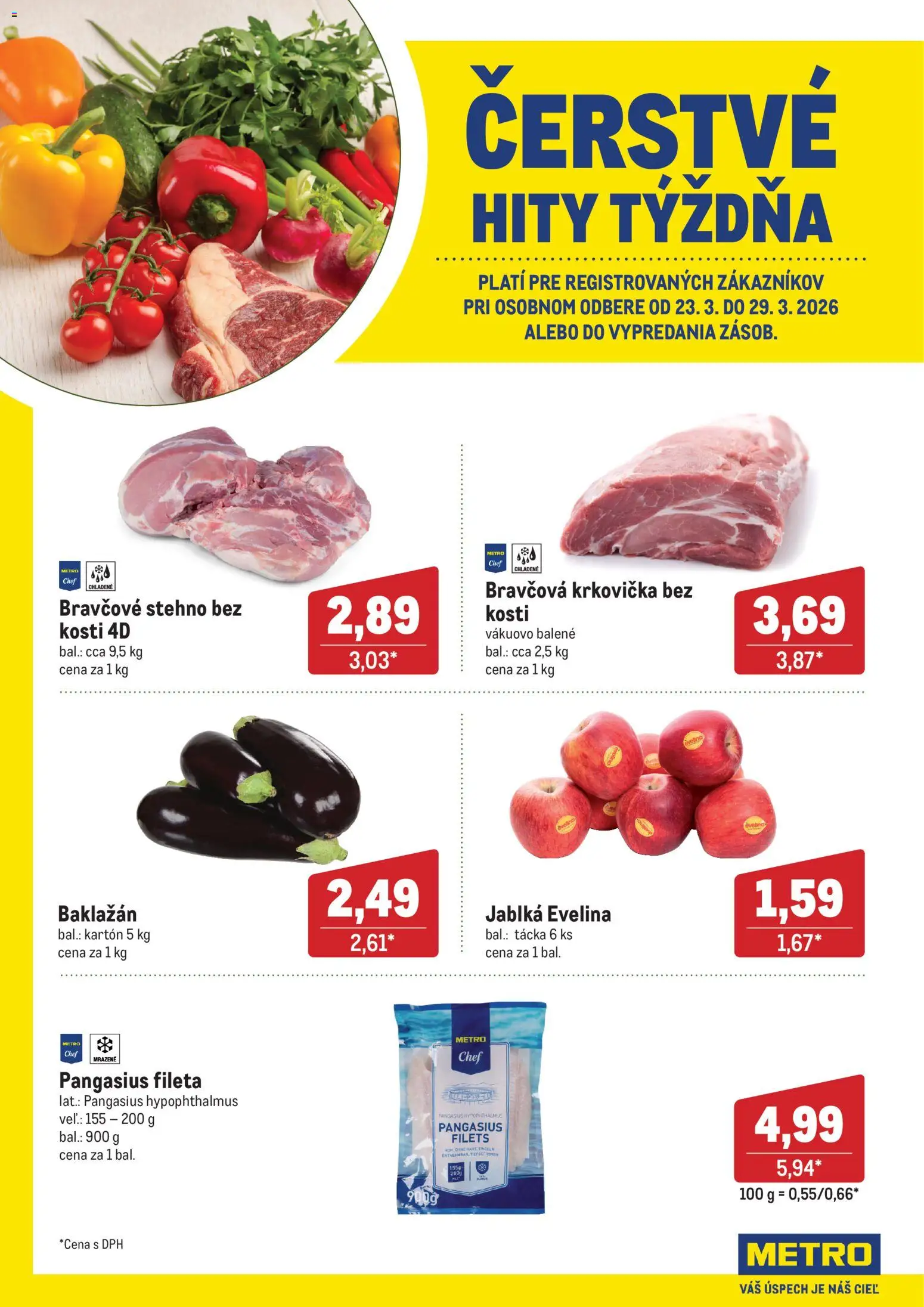 Náhľad Metro letáku platného od 23.03.2026