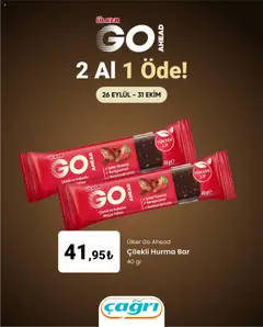 Çağrı Market 2 Al 1 Öde 26.09.2025 - Broşürünün önizlemesi | Strana: 3