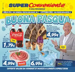 Anteprima dell'opuscolo SuperConveniente volantino Gela, Vittoria dal negozio SuperConveniente valido da 27/03/2026