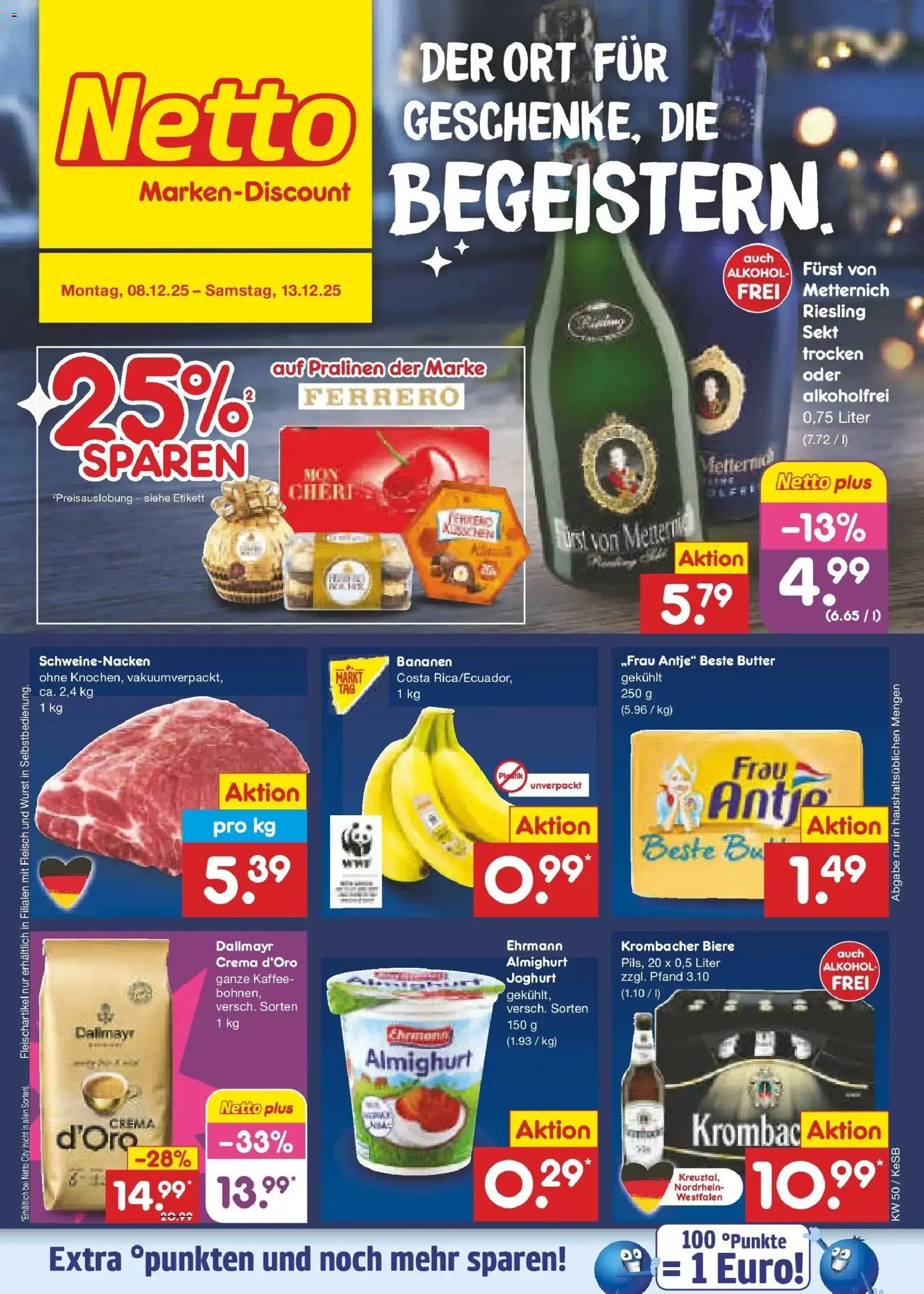 Vorschau von dem Prospekt des Geschäftes Netto Marken-Discount, gültig ab dem 08.12.2025