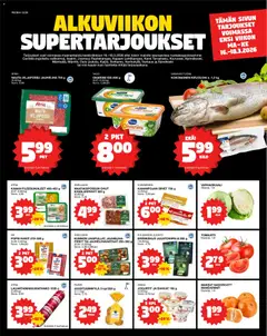 Kaupan Tokmanni Tokmanni ruokatarjoukset esikatselu, voimassa 16/03/2026