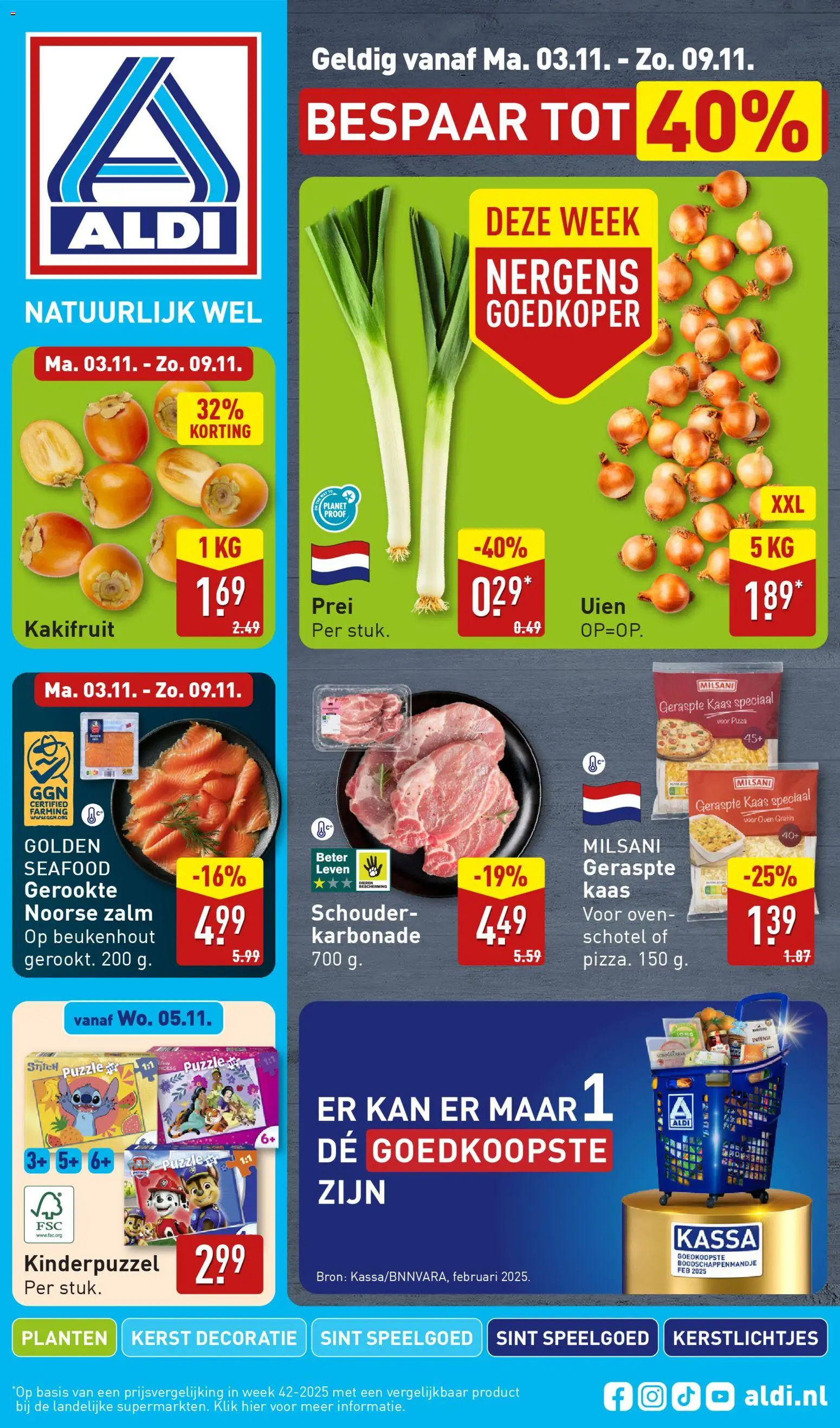 Voorbeeld van Folder week 45 van winkel Aldi geldig vanaf 03-11-2025
