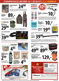 Kaupan Tuuri Tarjoukset esikatselu, voimassa 19/11/2025 | Sivu: 10