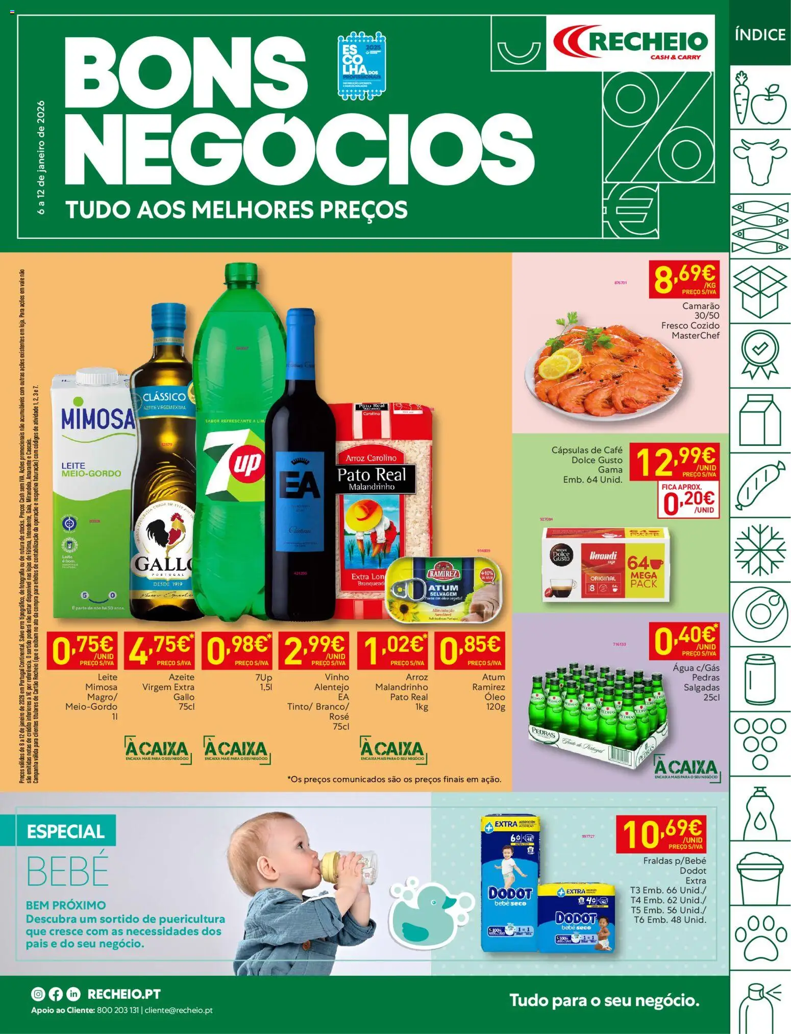 Pré-visualização do folheto da loja Recheio válida a partir de 06/01/2026