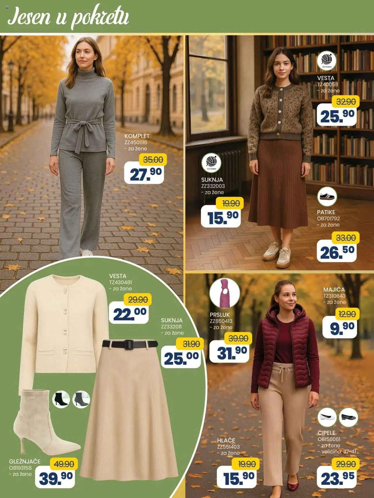 Pregled letka Katalog trgovine FIS vrijedi od 2025.10.10