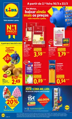 Pré-visualização do folheto da loja Lidl válida a partir de 16/03/2026
