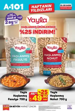 A101 Katalog 22.11.2025 - Broşürünün önizlemesi | Strana: 6