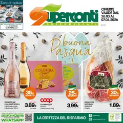 Anteprima dell'opuscolo Superconti volantino dal negozio Superconti valido da 26/03/2026
