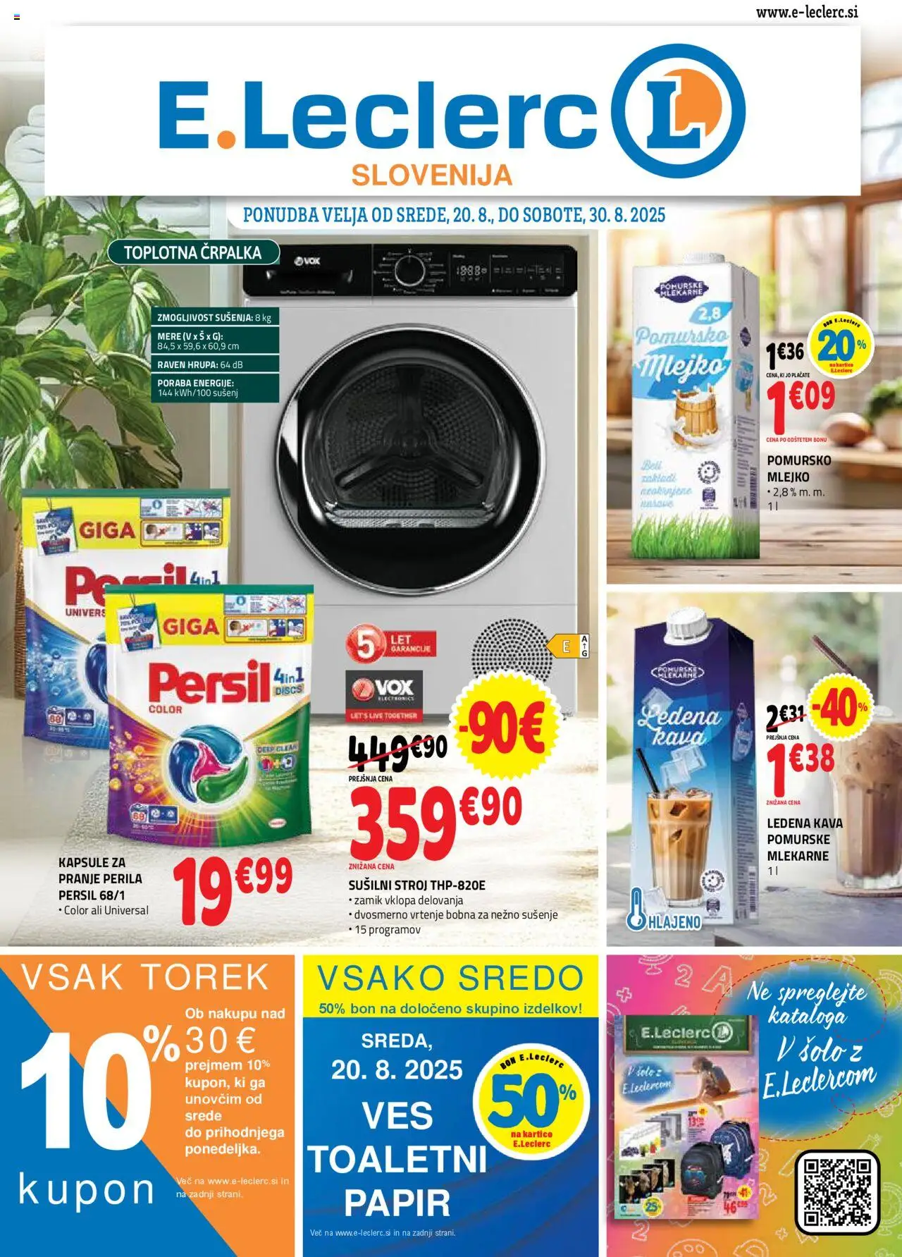 E.leclerc Katalog od 20.08.2025 - aktualna ponudba - stran 1