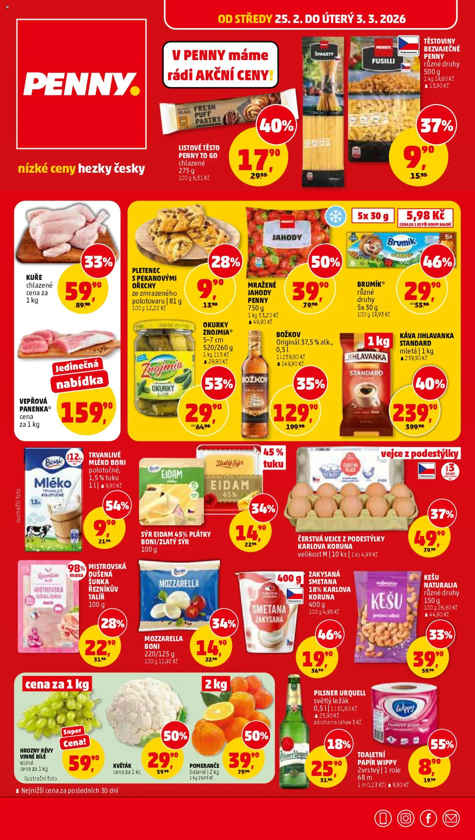 Náhled nabídky: Penny Market Leták platný od 25.02.2026
