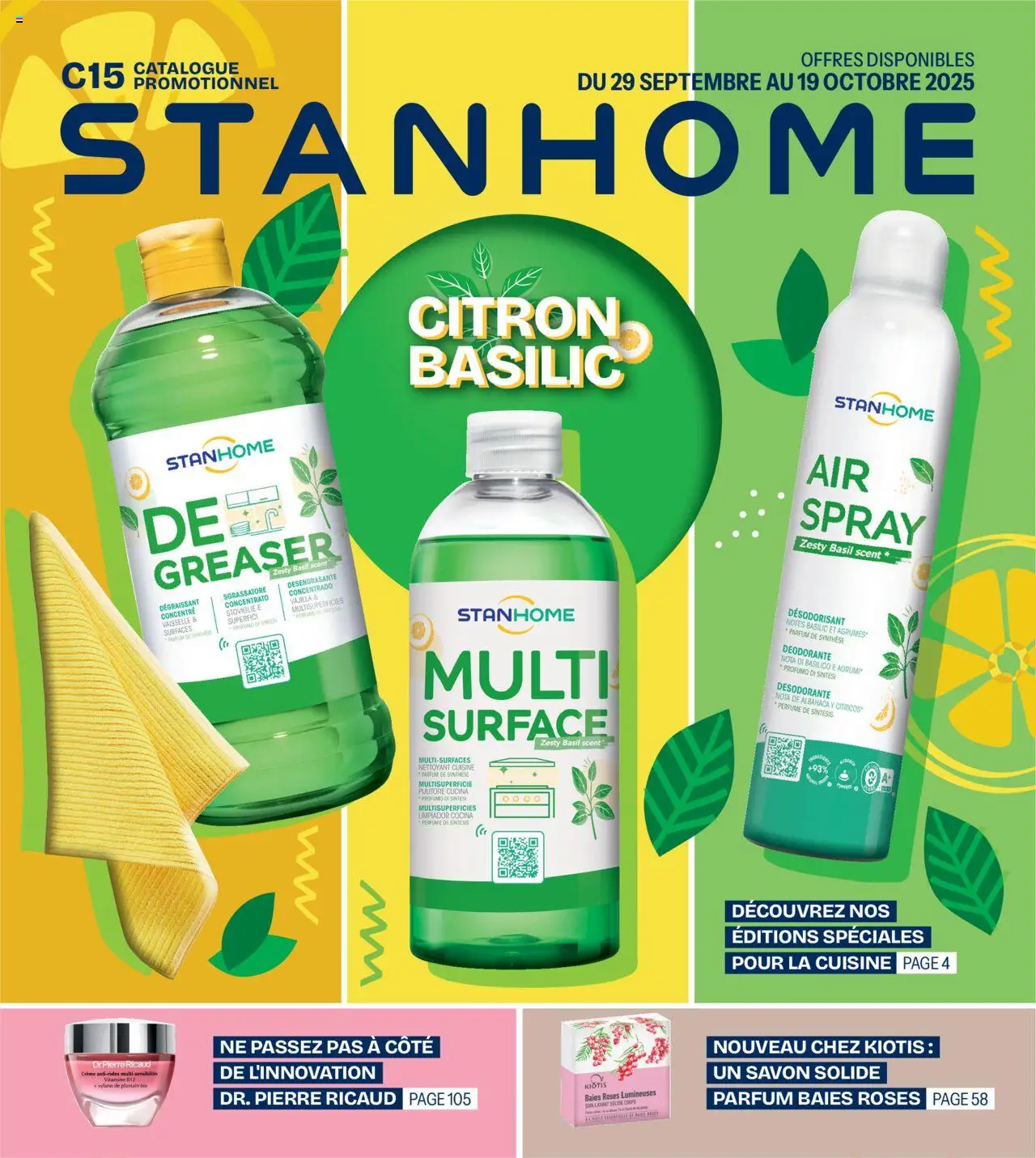 Catalogue de la boutique Stanhome valable du 29/09/2025 - Page numéro 1