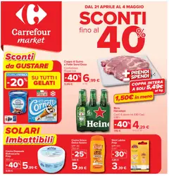 Anteprima dell'opuscolo Carrefour volantino Market - Torino dal negozio Carrefour valido da 21/04/2026