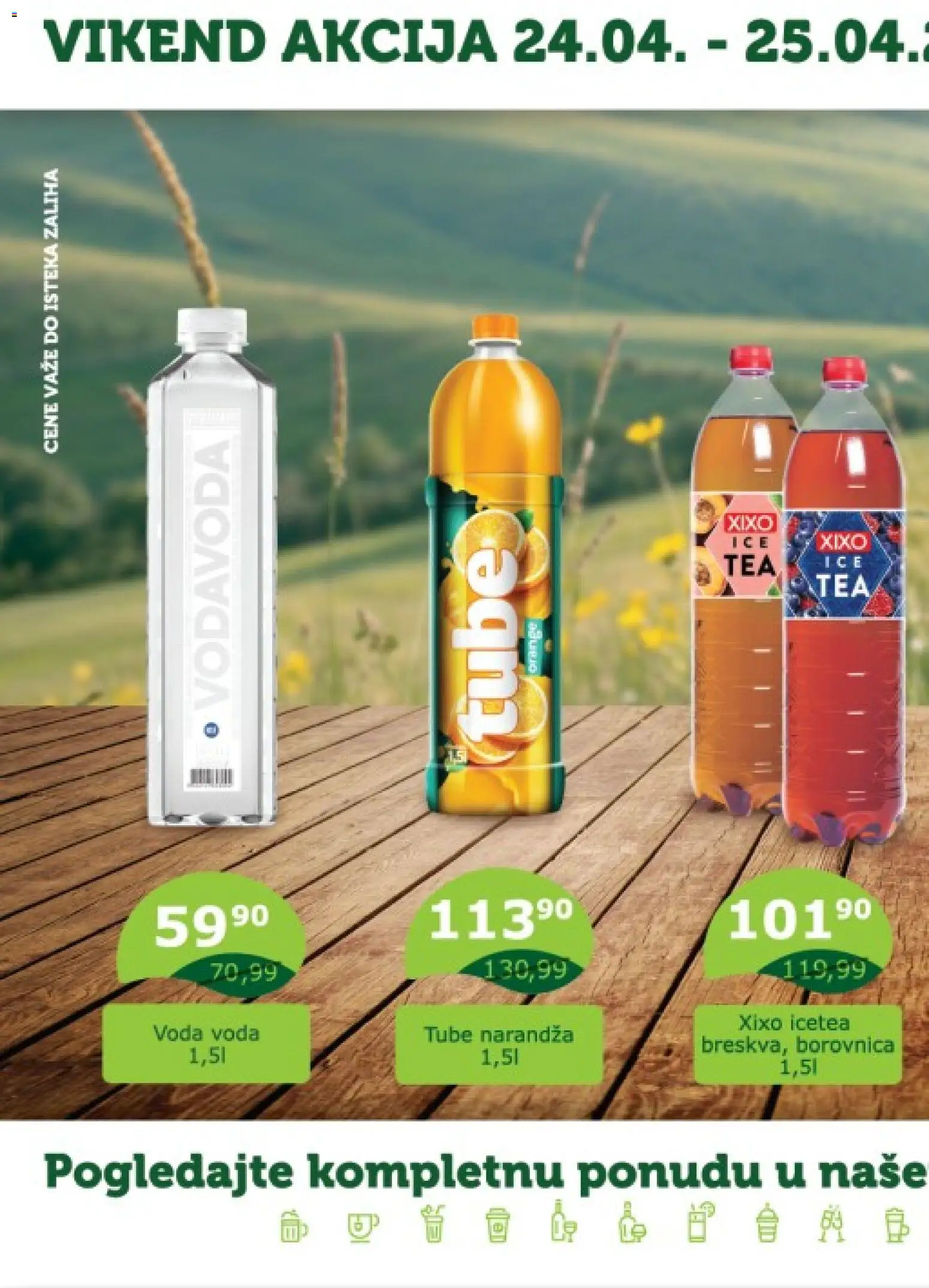 Pregled Valor kataloga - važi od 24.04.2026