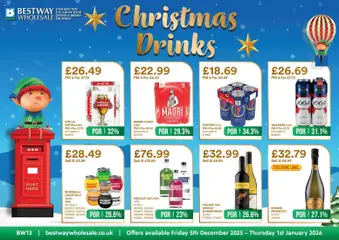 Preview of Bestway Cracking Drinks Deals valid from 05/12/2025