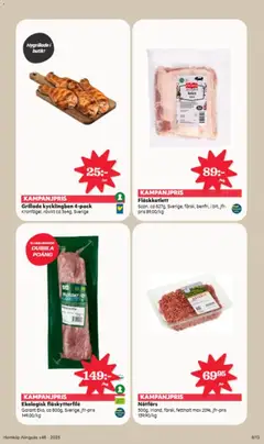 Förhandsgranska reklamblad Aktuella reklamblad Hemköp från butik Hemköp gäller från 10/11/2025 | Sida : 8