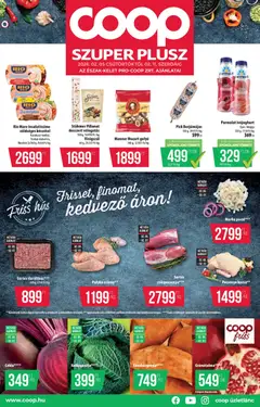 COOP - Észak Kelet Pro-Coop Zrt - Szuper Plusz megtekintése, amely érvényes 2026.02.05.-től