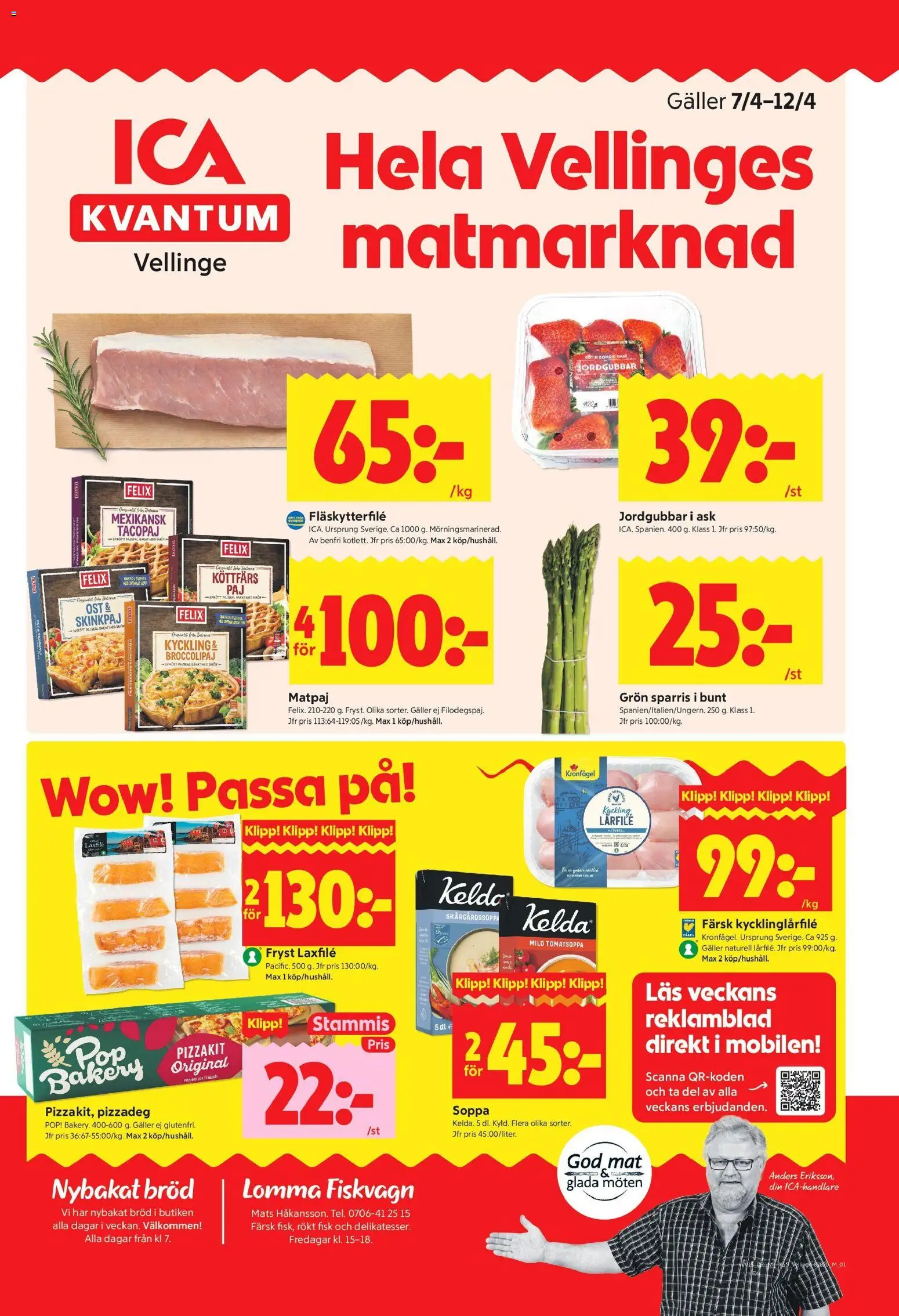 Förhandsgranska reklamblad Vellinge från butik ICA Kvantum gäller från 06/04/2026