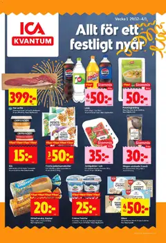 Förhandsgranska reklamblad Aktuella reklamblad ICA Kvantum från butik ICA Kvantum gäller från 29/12/2025