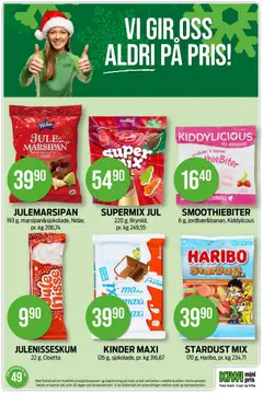 Forhåndsvis Kundeavis fra butikk Kiwi gyldig fra 01/12/2025 | Side: 28