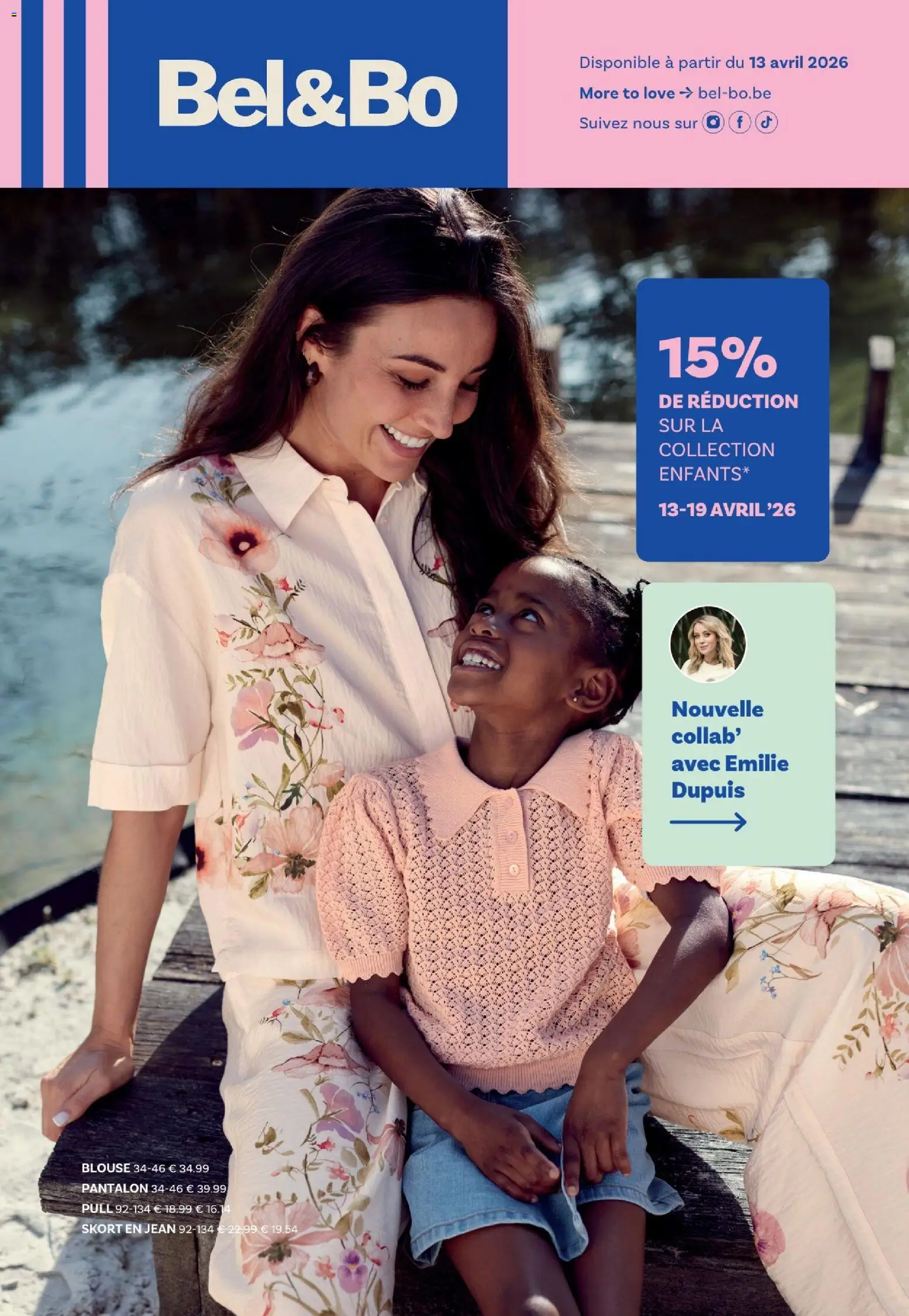 Voorbeeld van Bel&Bo Publicité van winkel Bel&Bo geldig vanaf 13/04/2026