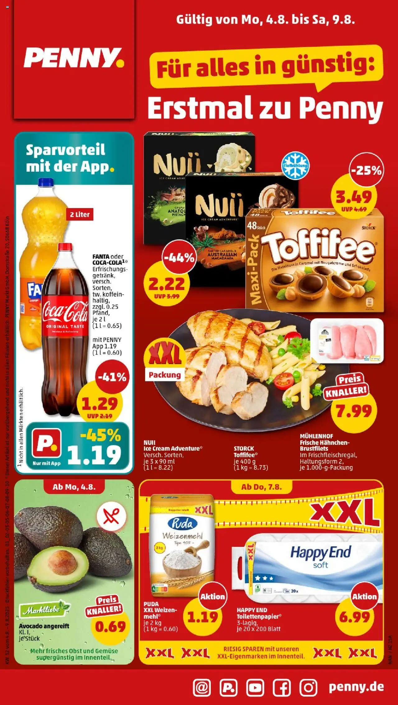 Penny Prospekt ab 04.08.2025 - Niedersachsen
