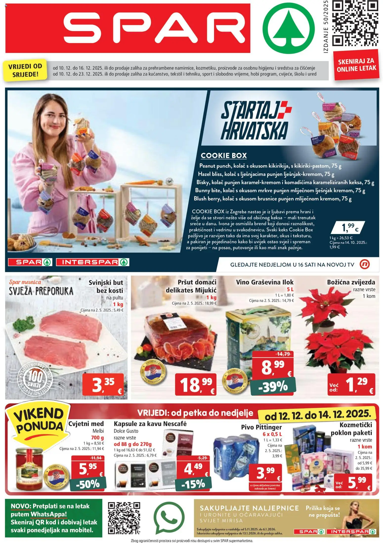 Pregled letka Katalog trgovine Spar vrijedi od 10.12.2025