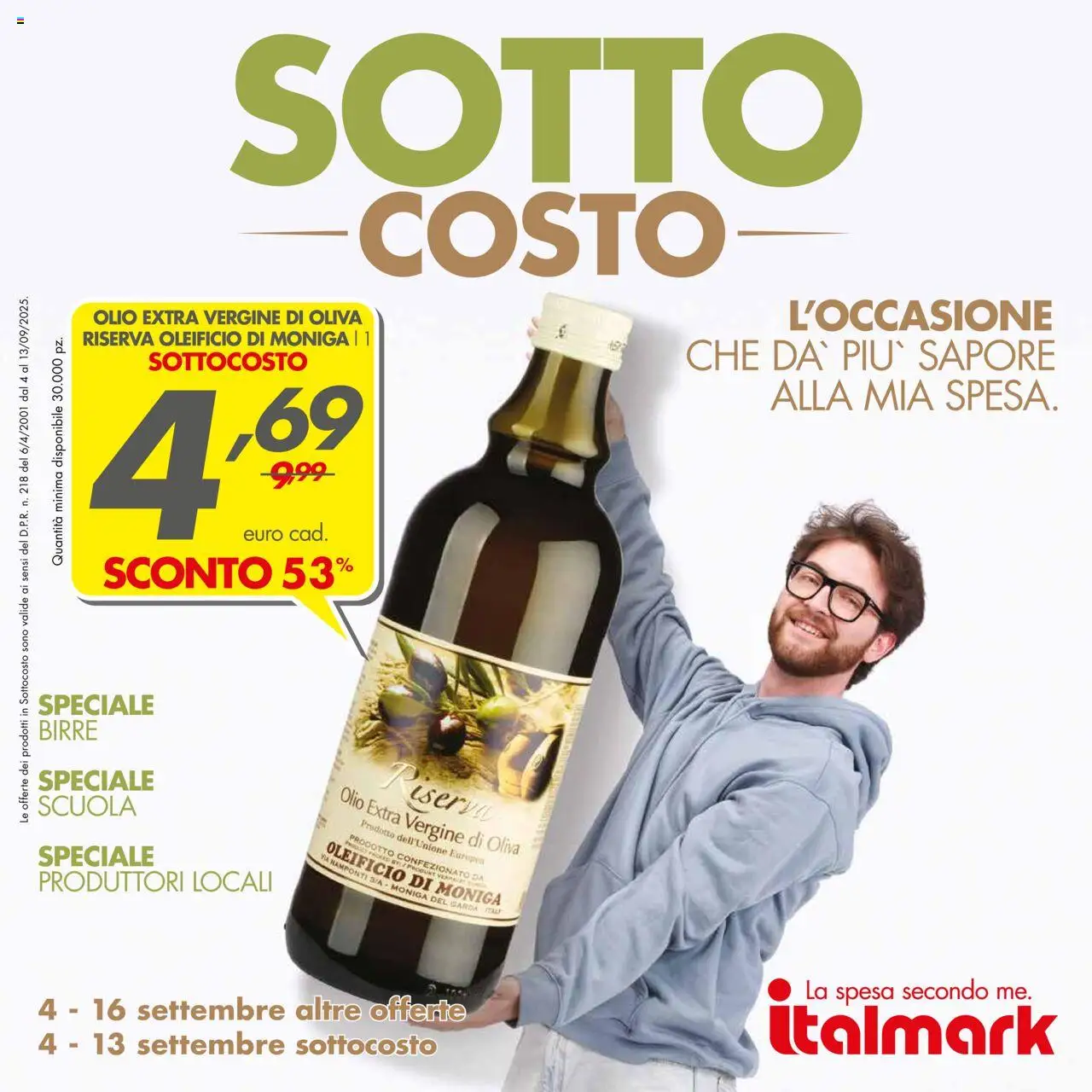 Volantino Italmark valido da 04/09/2025 numero di pagina 1