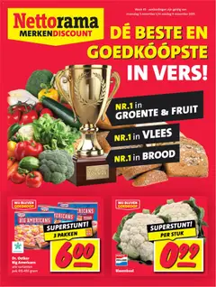 Voorbeeld van Folder van winkel Nettorama geldig vanaf 03-11-2025