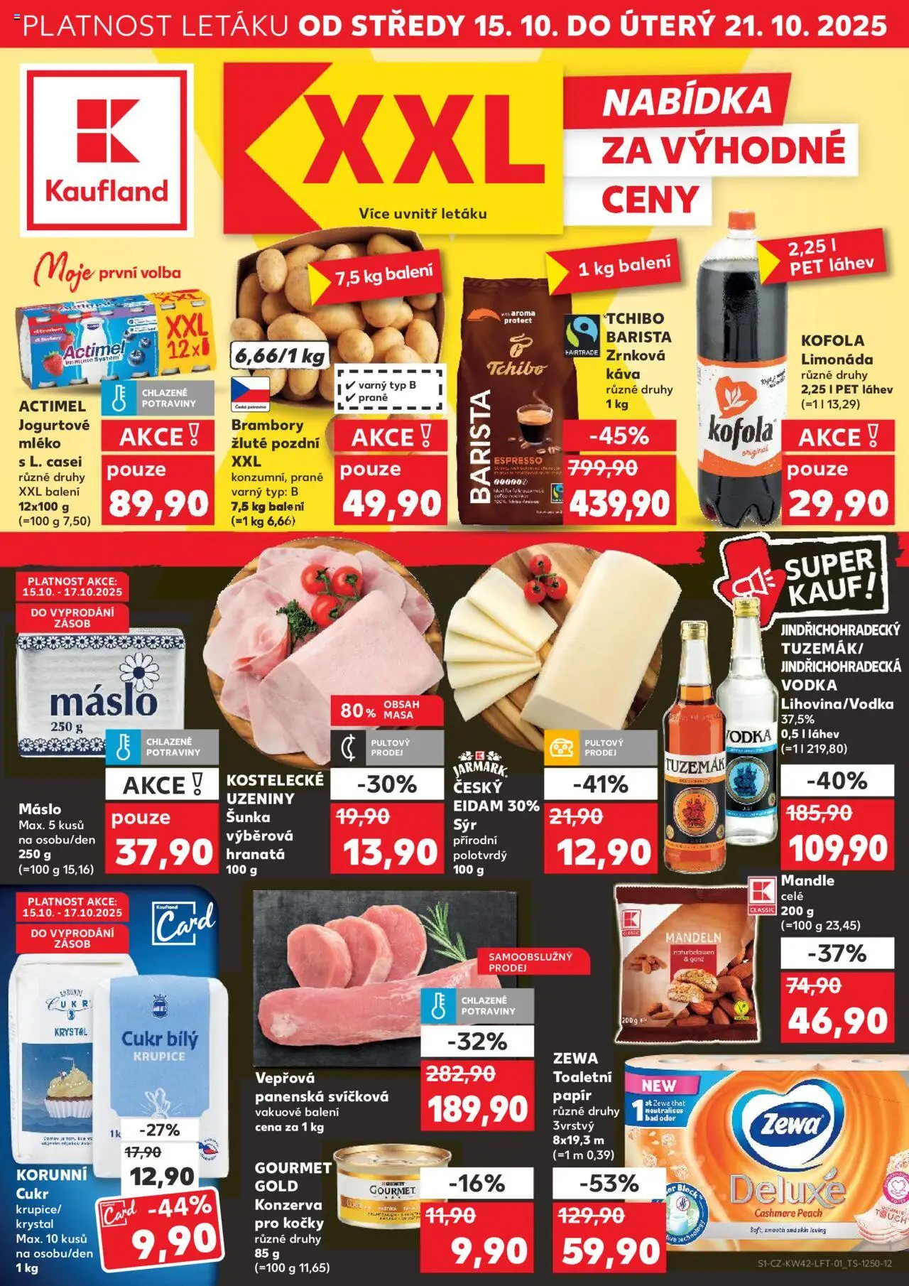  KAUFLAND Leták - Kolín (15.10.2025) příští týden 