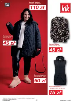 Pogląd gazetki "Gazetka" ze sklepu Kik ważnej od 13.10.2025 | Strona: 21