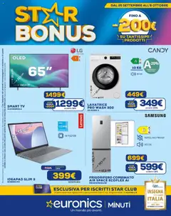 Anteprima dell'opuscolo Attuale volantino dal negozio Euronics valido da 25/09/2025