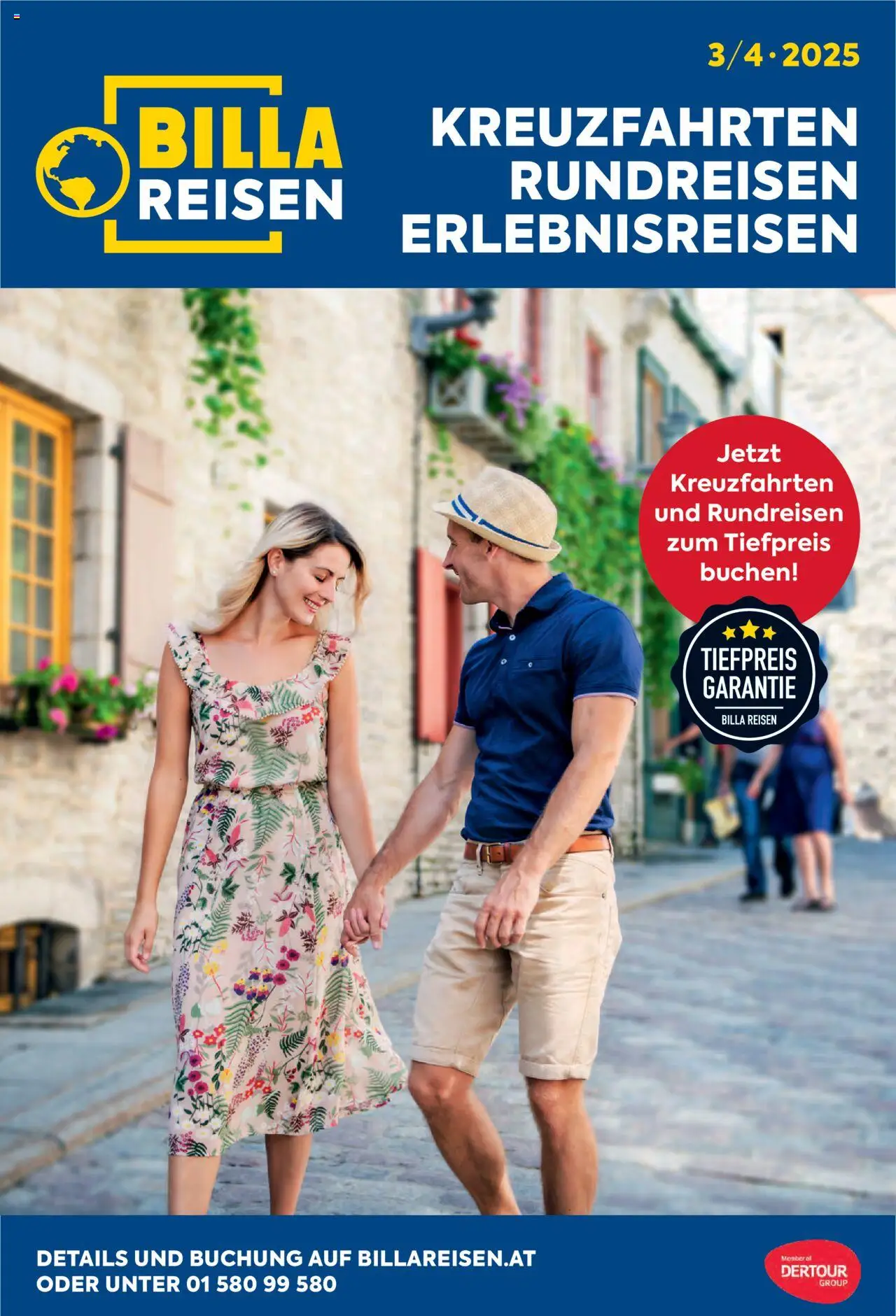 Vorschau der Angebote: Billa Kreuzfahrten Rundreisen Erlebnisreisenb3/4 2025 gültig ab 03.06.2025