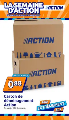 Prévisualisation de Folder de la semaine 1 du magasin Action formulaire valide 31/12/2025