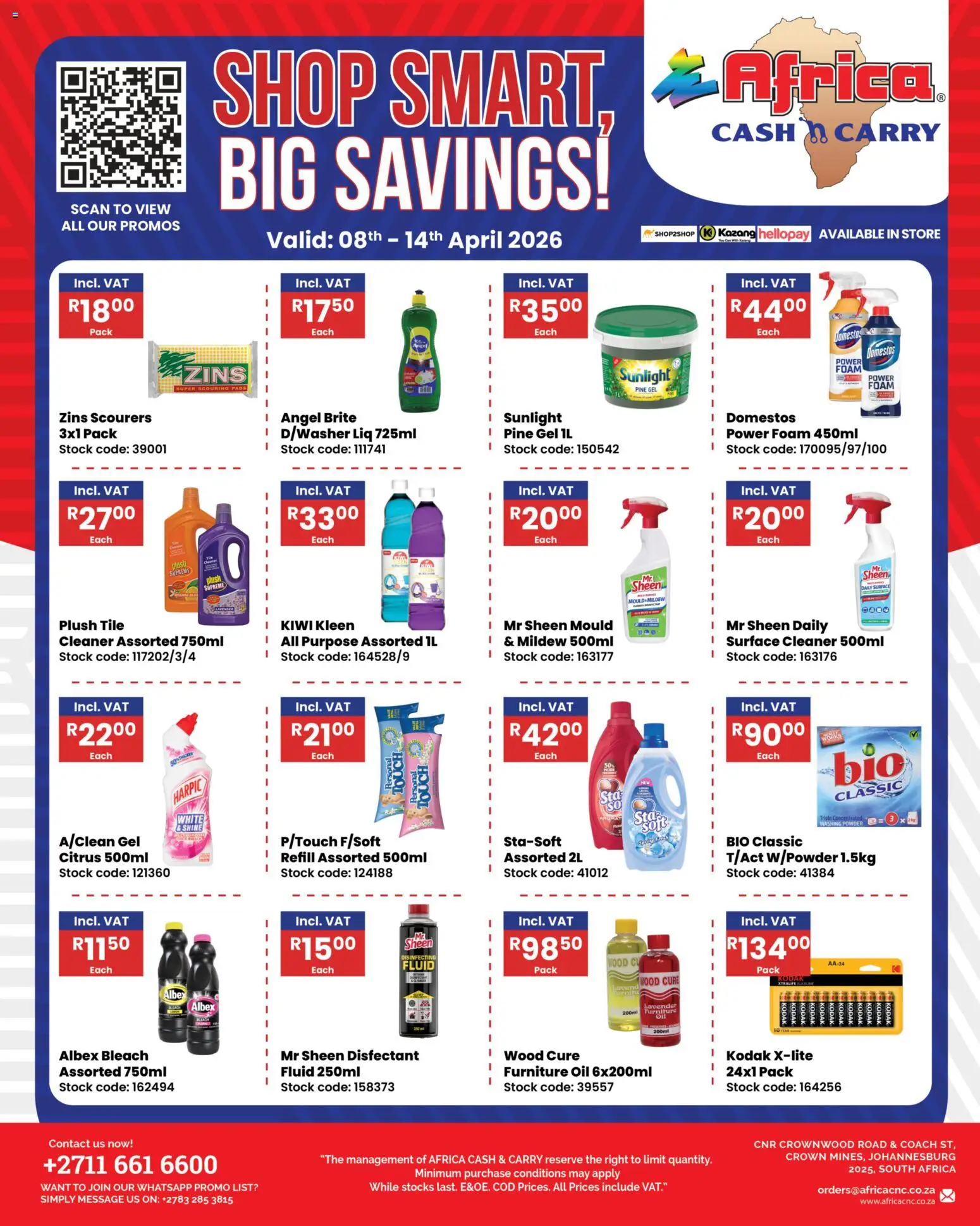 Preview of Africa Cash & Carry flyer valid from 08/04/2026