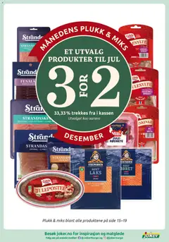 Forhåndsvis Kundeavis fra butikk Joker gyldig fra 09/12/2025 | Side: 15