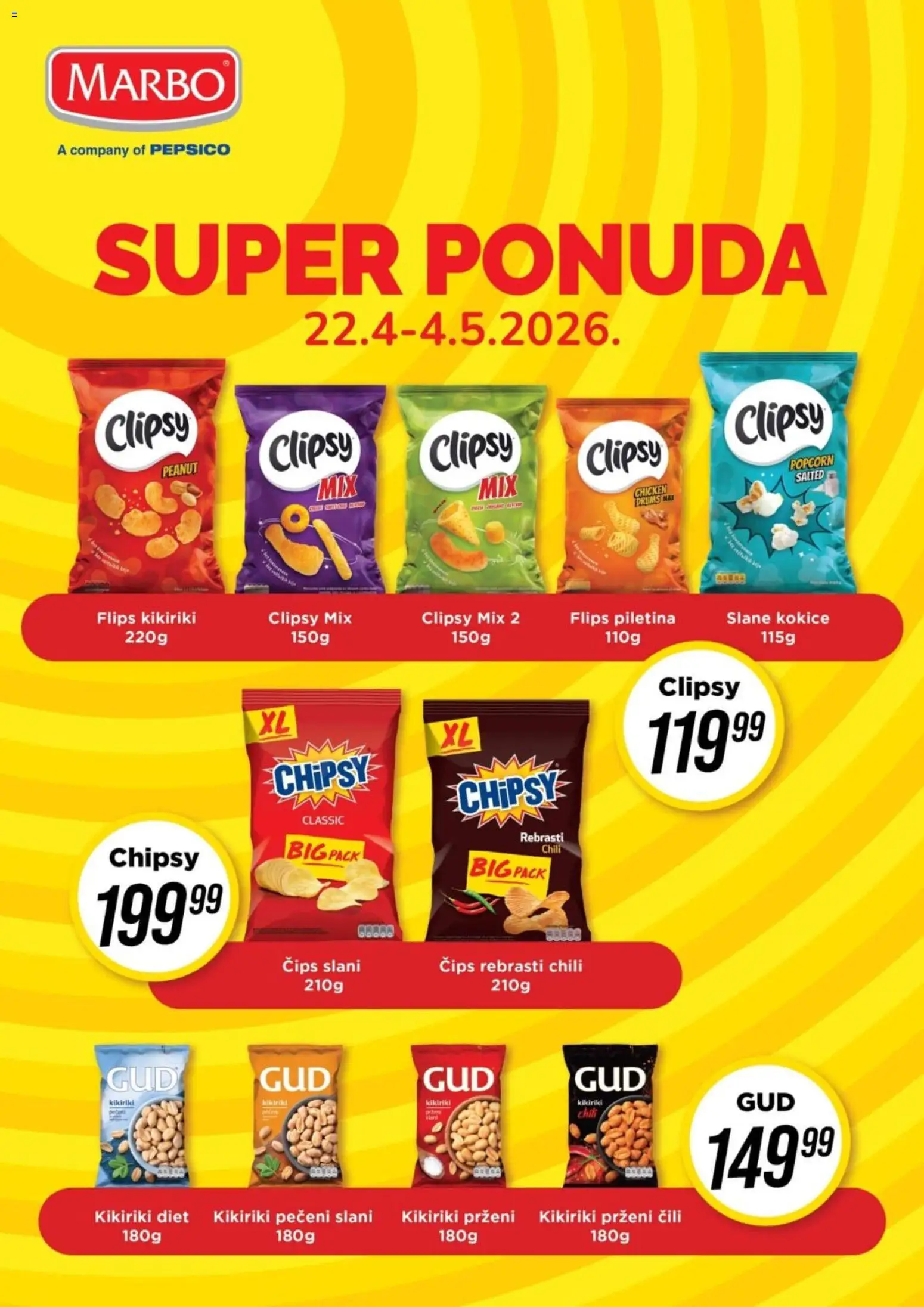 Pregled Tekijanka kataloga - važi od 22.04.2026