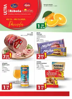 Pregled letka Katalog trgovine Ultra Gros vrijedi od 03.12.2025