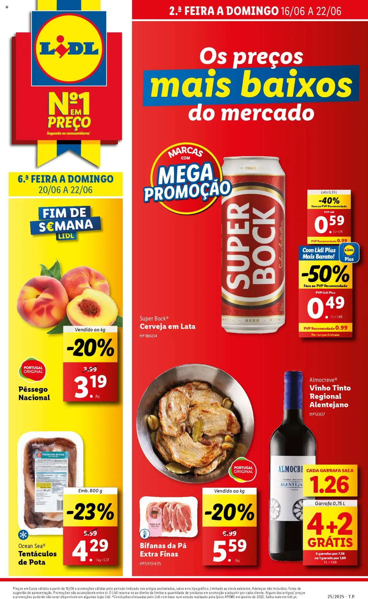 Lidl Folheto de 16/06/2025 - catálogo esta semana - página 1