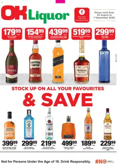 Preview of OK Foods flyer valid from 25/08/2025