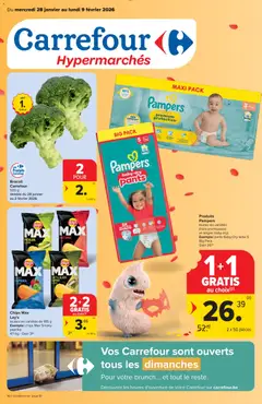 Prévisualisation de Folder de la semaine 5 du magasin Carrefour formulaire valide 28/01/2026