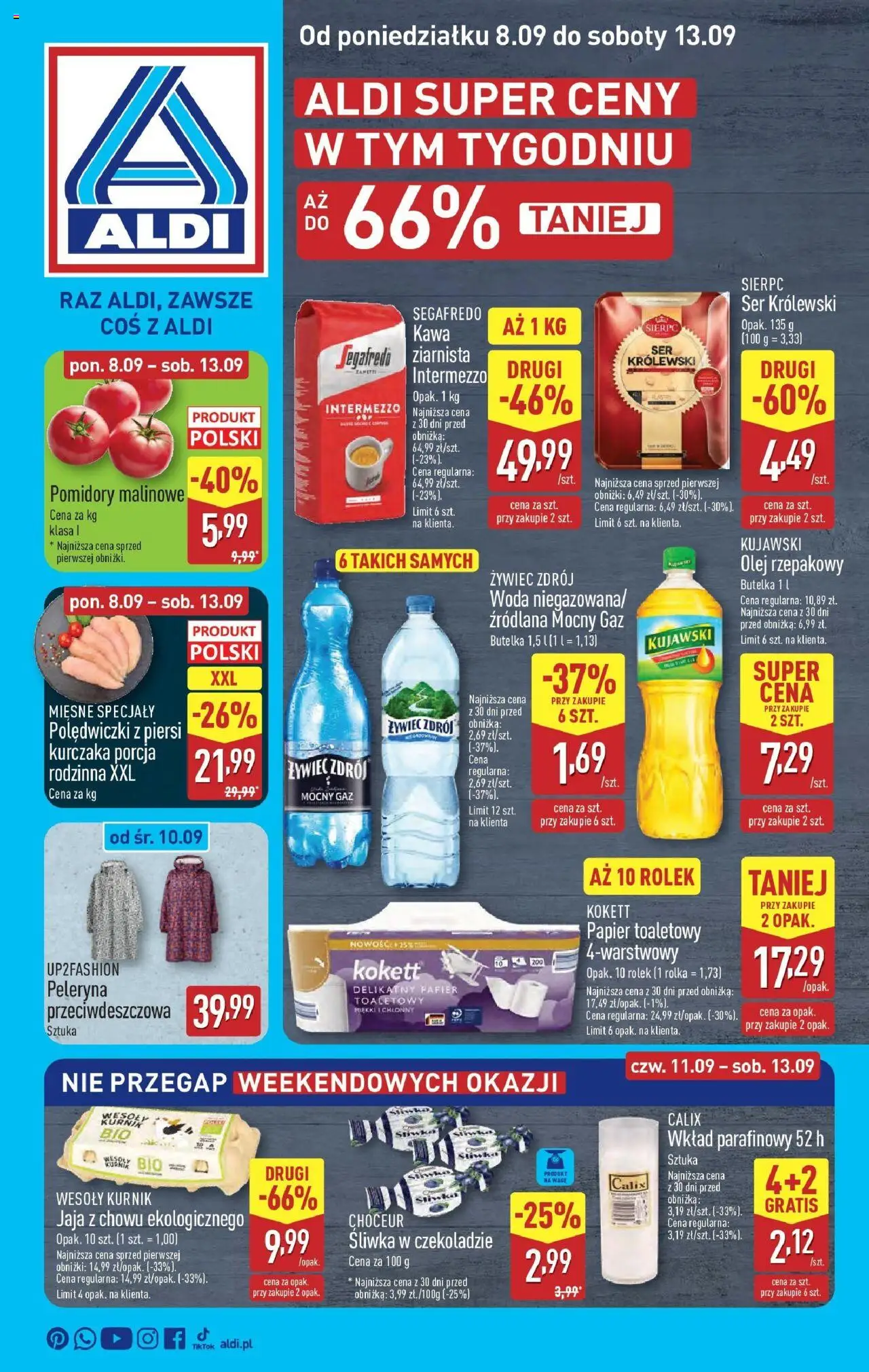 Aldi Gazetka od 08.09.2025 - Nowa Gazetka - Numer strony 1