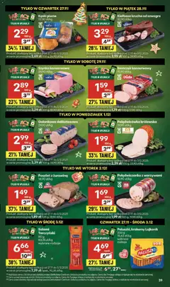 Pogląd gazetki "Black Friday" ze sklepu Delikatesy Centrum ważnej od 27.11.2025 | Strona: 39