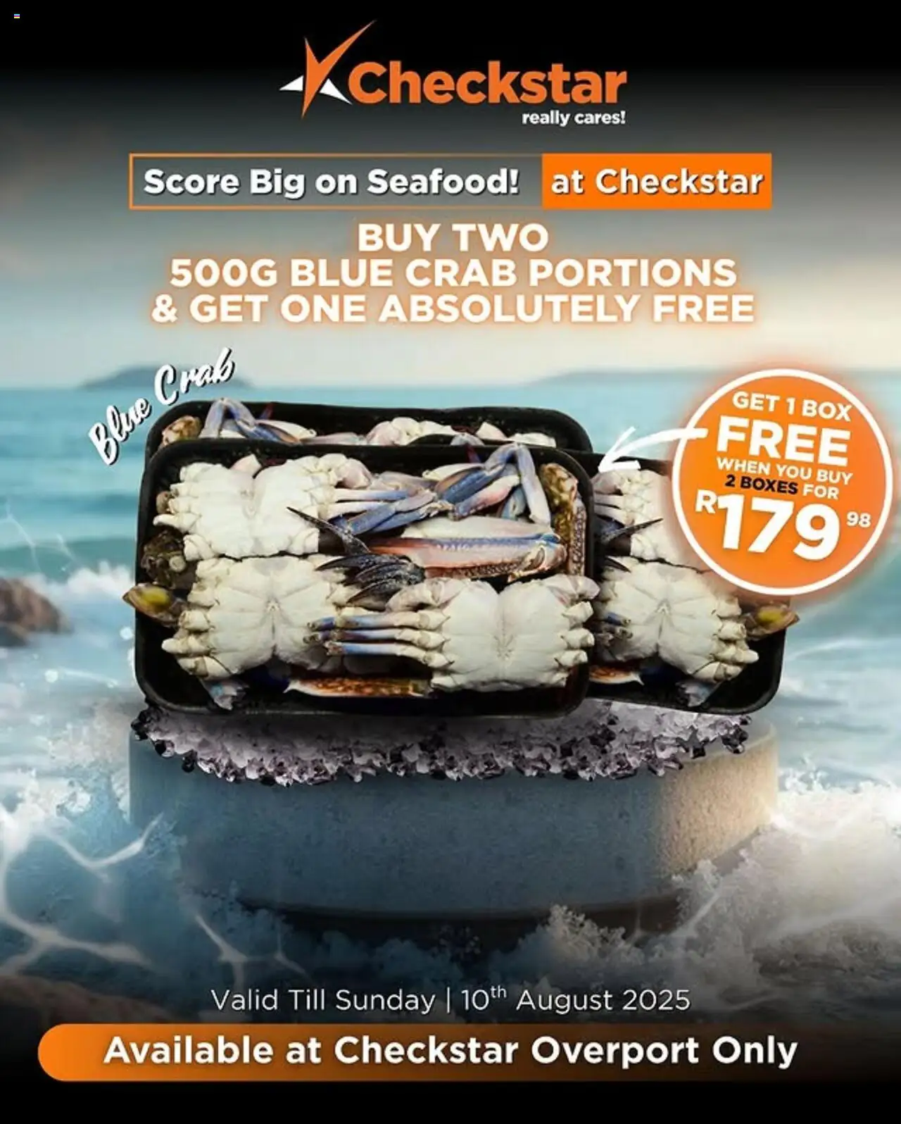 Check Star Seafood Specials Overport from 08/08 - 10/08/2025 > Promotions