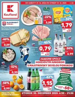 Kaufland SK - Akciós újság Kaufland SK megtekintése, amely érvényes 2025.12.27.-től