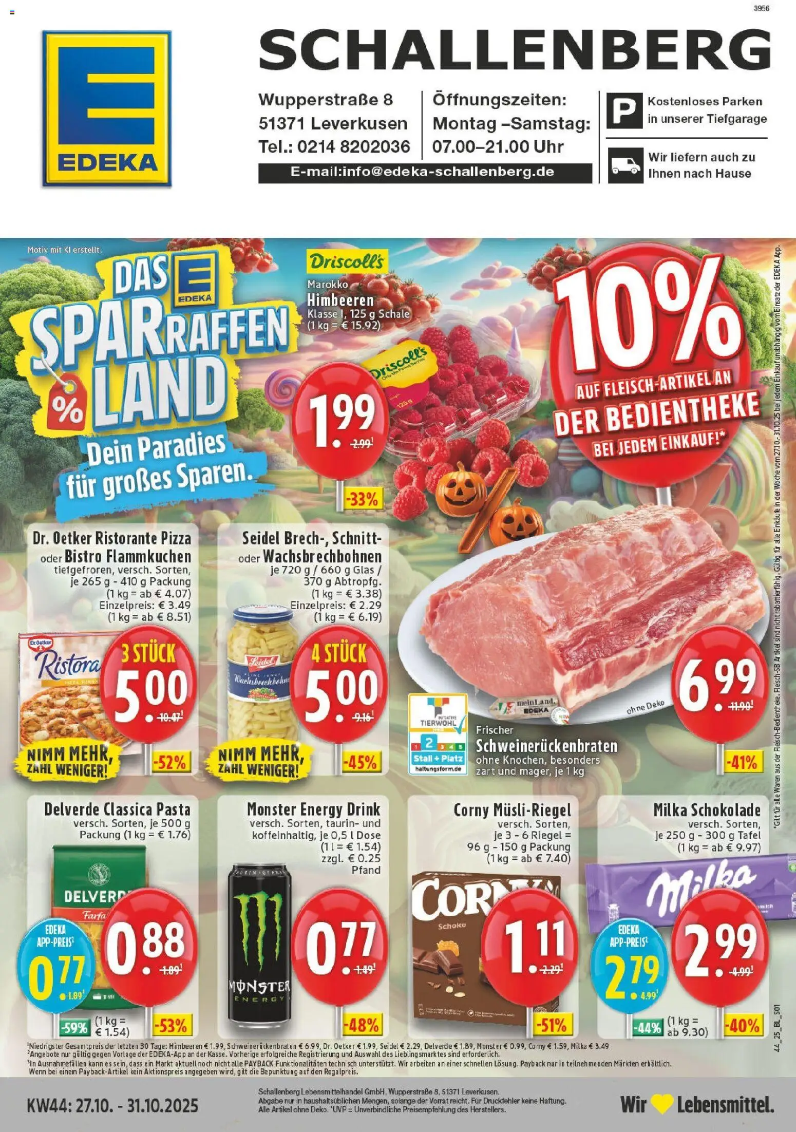 Vorschau von dem Prospekt des Geschäftes Edeka, gültig ab dem 26.10.2025