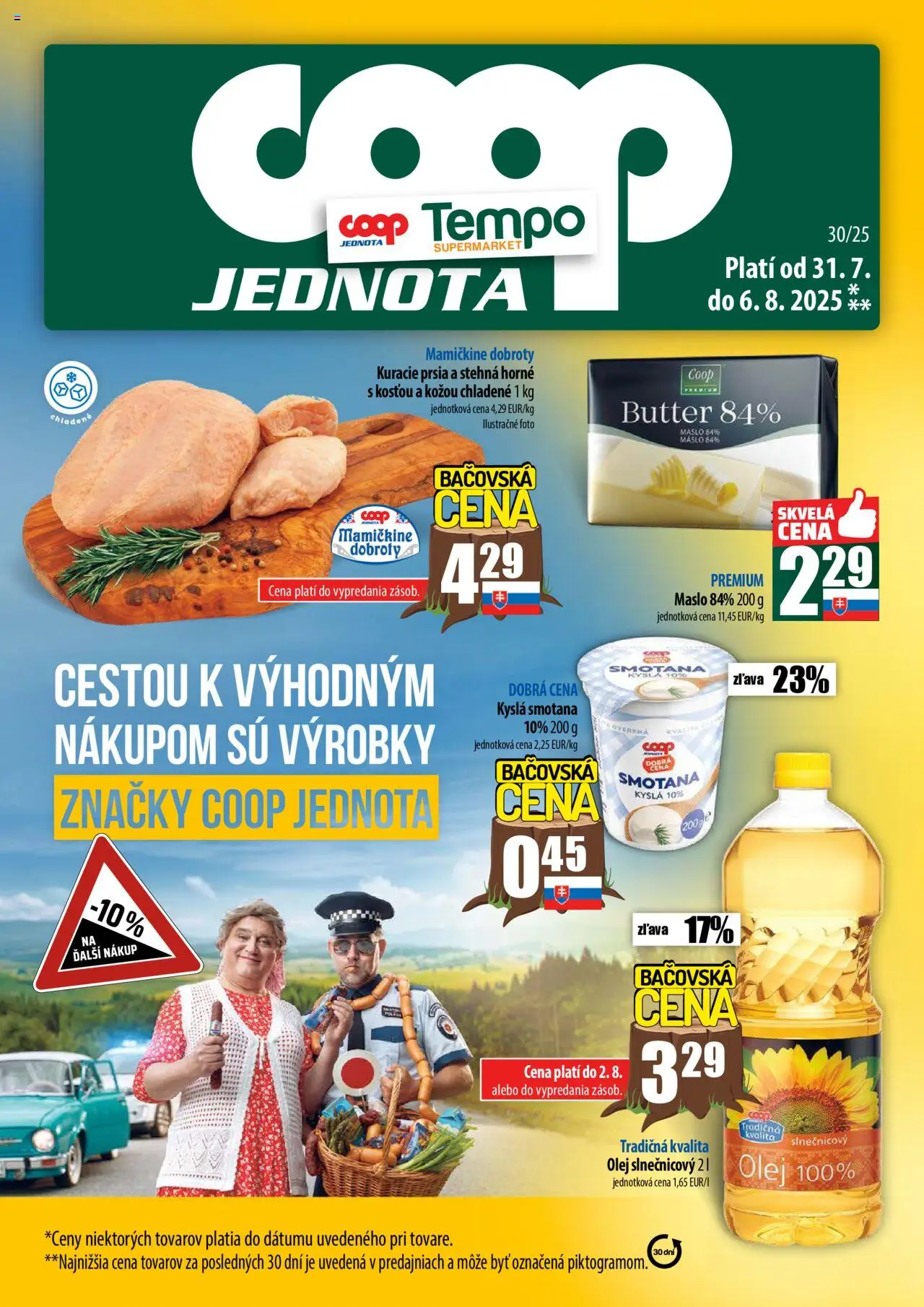 COOP Jednota leták od 31.07.2025 > Široká ponuka online