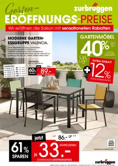 Vorschau von dem Prospekt des Geschäftes Zurbrüggen, gültig ab dem 31.03.2026