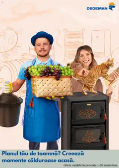 Previzualizarea de cataloage: Dedeman Catalog nou valabil de la 01.09.2025