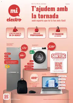 Vista previa del folleto de la tienda Mi Electro válido desde el 01/09/2025 